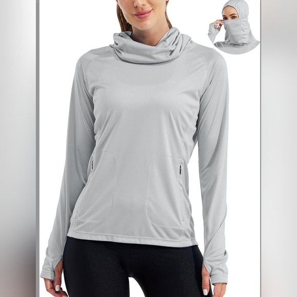 WILLIT sport hoodie UPF 50+ protection - Picture 1 of 7